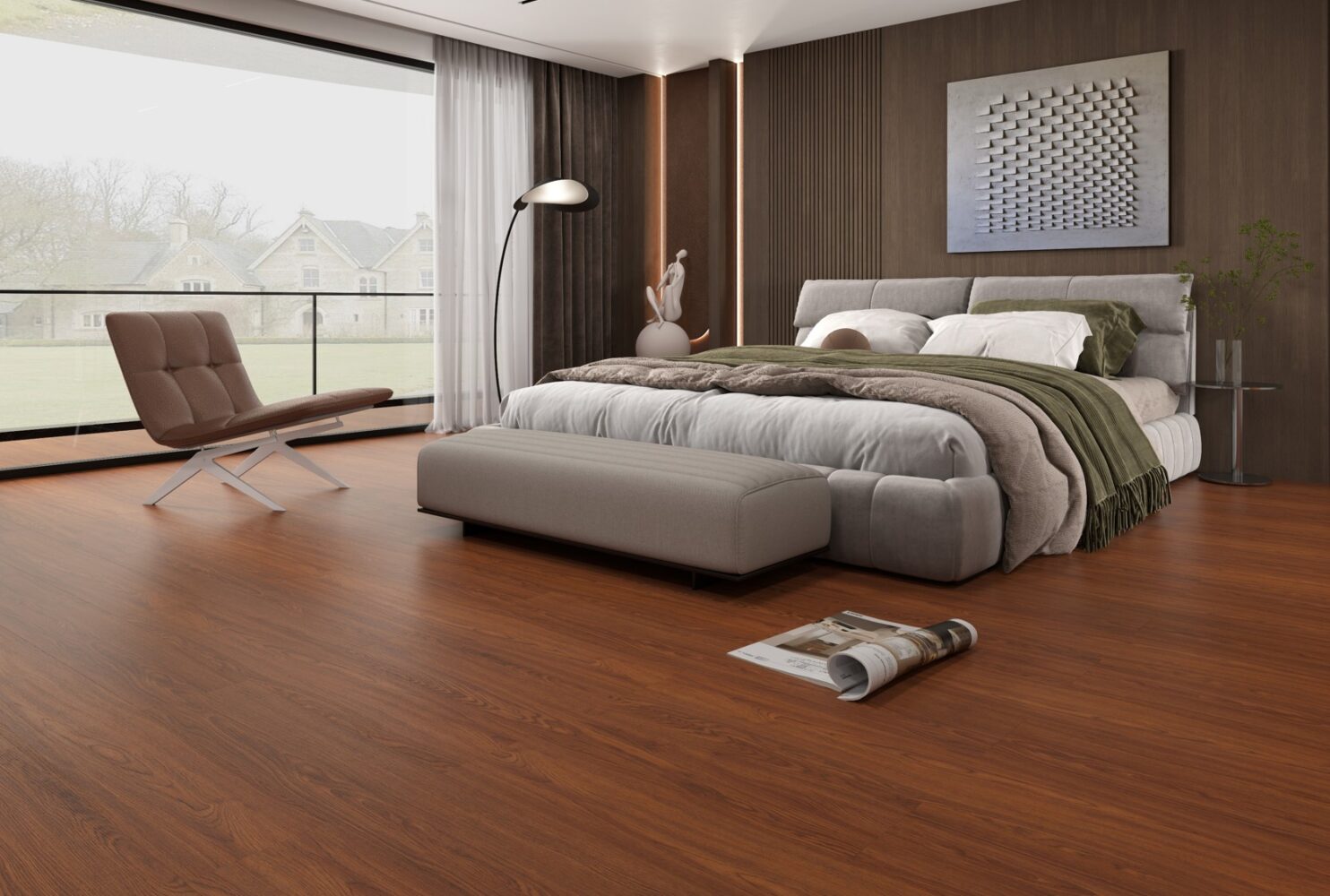 Piso SPC / Red Oak